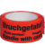 Signalpackband 245141336, Bruchgefahr, 50mm x 66m, rot/schwarz