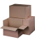 Versandkarton Fixkarton 212102310 braun, bis DIN A5+, innen 229x164x50-115mm, Pappe