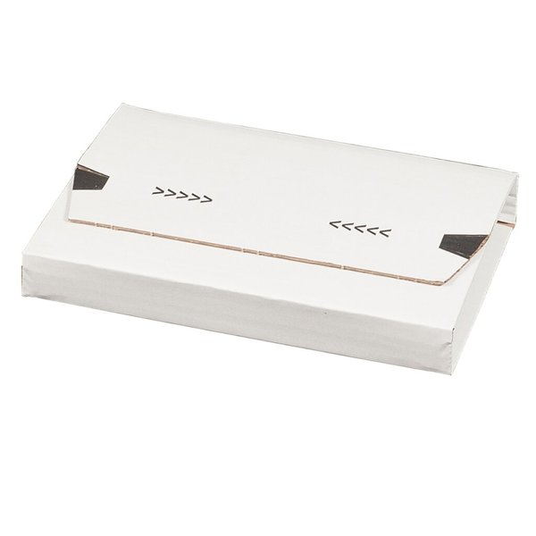 4250414133443 - Buchverpackung Universalverpackung 211111525 weiß für A4 innen 300x200x80mm 4250414133443 25 Stück