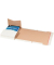 Buchverpackung Universalverpackung 211111525 weiß, für A4, innen 300x200x80mm