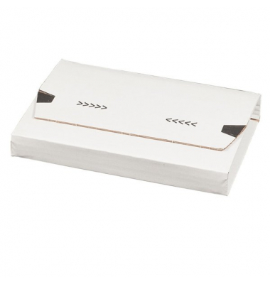 Buchverpackung Universalverpackung 211111225 weiß, für A5, innen 217x155x60mm