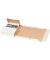 Buchverpackung Universalverpackung 211111225 weiß, für A5, innen 217x155x60mm