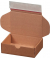 Maxibriefkarton Modulbox Maxibrief 311100120 braun, porto-optimiert, bis DIN A7+, innen 140x101x43mm, Wellpappe