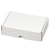 Maxibriefkarton 211117725 weiß, porto-optimiert, bis DIN A6, innen 160x113x42mm, Wellpappe
