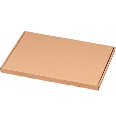 Großbriefkarton Planbox 322101025 braun, porto-optimiert, bis DIN A4, innen 345x245x17mm, Wellkarton