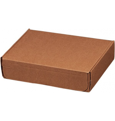 Maxibriefkarton Modulbox Maxibrief 311100220 braun, porto-optimiert, bis DIN A6+, innen 192x155x43mm, Wellpappe