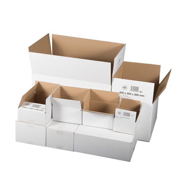 4250414141882 - Faltkarton 221101020 weiß bis DIN A5 innen 217x172x110mm Wellpappe 4250414141882 20 Stück 4250414141882 - Faltkarton 221101020 weiß bis DIN A5 innen 217x172x110mm Wellpappe 4250414141882 20 Stück