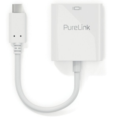 Adapter USB-C auf HDMI 4K60 iSerie, 0,10m, weiß, für Auflösungen bis zu