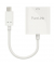 USB-Kabel iSerie IS200, 0,1m, USB-C DisplayPort, wei&szlig;