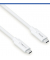 USB-C-Kabel auf USB-C, 3.1, Gen 1, weiß, 1,50 m, iSerie, vergoldete