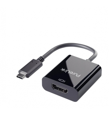 Adapter USB-C auf HDMI, schwarz, 0,10 m, iSerie, 4K60Hz,