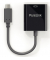 Adapter USB-C auf VGA, schwarz 0,10 m, iSerie, 4K60Hz,