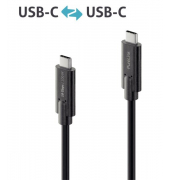 USB-C-Kabel auf USB-C, 3.1, Gen 2, schwarz, 0,50 m, iSerie, vergoldete