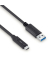 USB-C-Kabel auf USB-A, 3.1, Gen 1, schwarz, 2,00 m, iSerie,