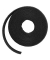 Klettbandrolle ROLL schwarz 3,0 m