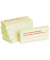 Haftnotizen bedruckt 1301010104, Business Haftnotizen 1301010104, 75x35mm (HxB), gelb, "Bitte von beiden Ehegatten unterschriebe
