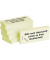 Haftnotizen bedruckt 1301010146, Business Haftnotizen 1301010146, 75x35mm (HxB), gelb, "Bitte nach Unterschrift zurück an Ihren 