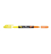 Textmarker TwinChecker, SLW8-GF, 2-farbig , 1-5mm Keilspitze