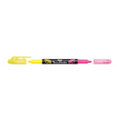 Textmarker TwinChecker, SLW8-GP, 2-farbig , 1-5mm Keilspitze
