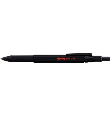 Mehrfarbkugelschreiber Multipen 2164108, blau / rot / Bleistift, F, nachf&uuml;llbar