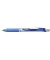 Gelschreiber EnerGel, BL77-CO, blau/silber (Schreibfarbe: blau), 0,35mm, Druckmechanik, nachf&uuml;llbar