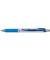 Gelschreiber EnerGel, BL77-CO, blau/silber (Schreibfarbe: blau), 0,35mm, Druckmechanik, nachf&uuml;llbar