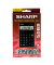 Tischrechner EL-125T Sharp 82-EL125TWH Schwarz