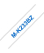 P-touch Schriftband MK-233BZ 12mm x 8m blau/weiß selbstklebend