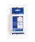 P-touch Textil-Schriftband TZe-FA3 12mm x 3m blau/weiß Textilband zum Aufbügeln 