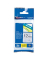 P-touch Schriftband TZe-MPSL31 12mm x 4m schwarz/silber Spitzen laminiert selbstklebend mit Verzierung