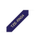 P-touch Textil-Schriftband TZe-RN34 12mm x 4m gold/marineblau