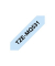 P-touch Schriftband TZe-MQ531 12mm x 4m schwarz/pastellblau laminiert selbstklebend