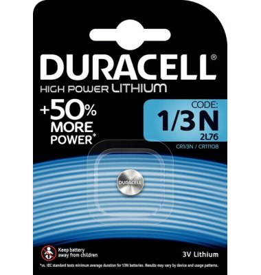 Knopfzellen High Power Lithium, CR1/3N, 3 Volt