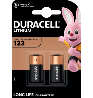 Batterie Lithium CR123A, 3V, Photo, Ultra