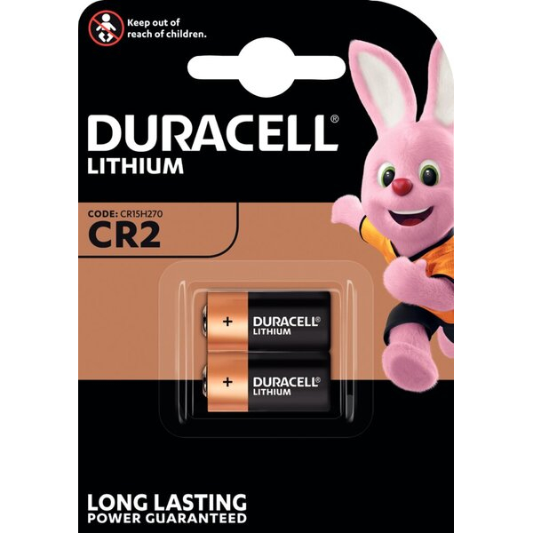 5000394030480 - 125236 Batterien 1x2 Duracell Lithium CR2 Fotobatterie 3V 800mAh CR15H270 125236 5000394030480