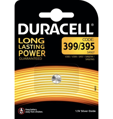 Batterie Silver Oxide, Knopfzelle 395/399, SR57, 1.5V, Watch