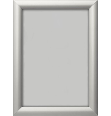 Plakat-Klapprahmen, SFA5S, silber, A5, 25mm Profil, Aluminium, eloxiert