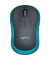 PC-Maus Wireless Mouse M185 910-002239, 3 Tasten, kabellos, USB-Funk, optisch, schwarz, blau