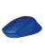 PC-Maus M330 Silent Plus 910-004910, 3 Tasten, kabellos, USB-Funk, Rechtshänder, optisch, blau