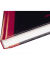 Notizbuch 400047607, Black n' Red, schwarz, A4, kariert, 90g, 70 Blatt / 140 Seiten