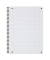 Collegeblock 400101421 Duo, Lineatur 27 + Lineatur 28 / liniert+kariert mit Rand innen/außen, A4+, 90g, rot, 80 Blatt