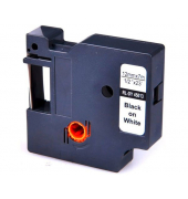 Schriftband 10286, schwarz/wei&szlig;, 