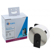 Premium Etiketten komp. zu Brother DK-11208, schwarz auf weiß