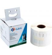 Premium Etiketten 54x101mm, komp. zu 99014S0722430, schwarz auf weiß