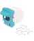 Heftklammernkassette Electric Strong 5020E, 5025E 5/32, 23271900, Stahldraht verzinkt, Heftleistung 25 Blatt max.