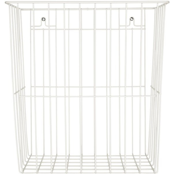 7322540387049 - Abfallbehälter Metall 20l weiß Wandmontage möglich 7322540387049 Essity