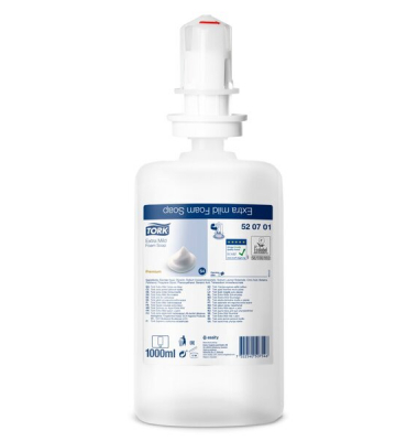Schaumseife, extramild, 1000 ml parfüm- und farbstofffrei, S4 System