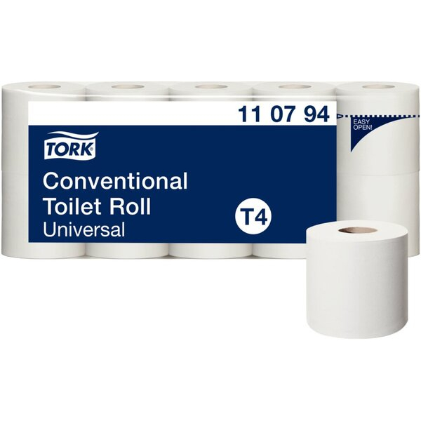 7322541465159 - Toilettenpapier Universal 2-lagig mit Prägung weiß für T4 System 7322541465159 110794