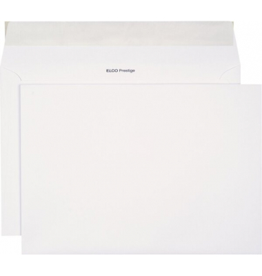 Versandtaschen Prestige C4 ohne Fenster haftklebend 120g weiß