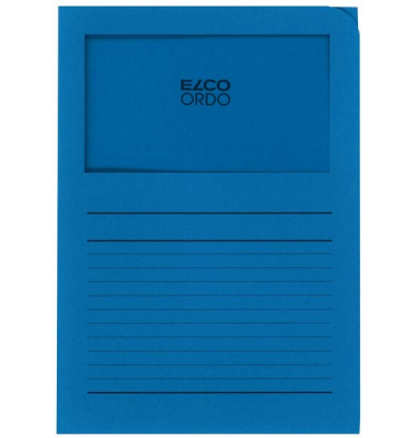 Sichtmappen Ordo classico 29489.33, A4 blau Papier 120g